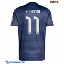 Fotballdrakt Herre Real Madrid Rodrygo Goes #11 Bortedrakt 2025-26 Kortermet